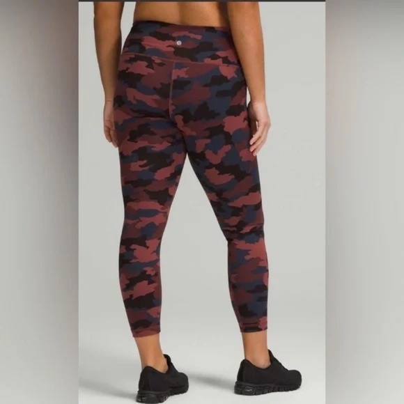 Lululemon Wunder Under High-Rise Tight 28" *Full-On Luxtreme, Smoky Red 16243 - Picture 1 of 8